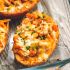 Twice Baked Buffalo Chicken Sweet Potatoes