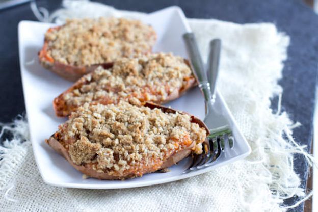 Tantalizing twice-baked sweet potatoes