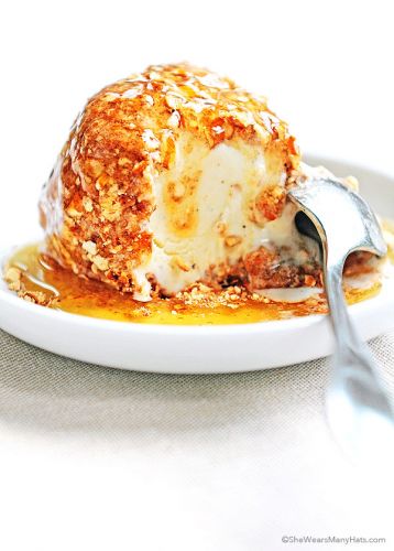 Unfried Fried Ice Cream