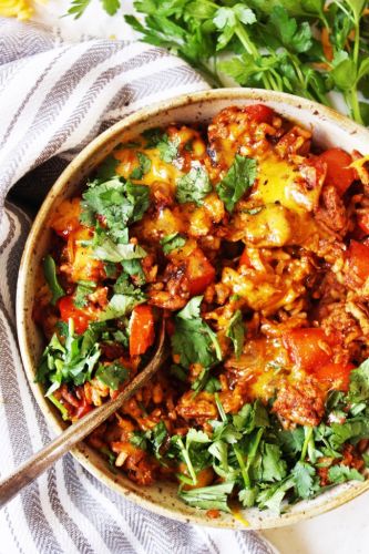 Unstuffed Pepper Skillet