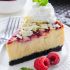 White Chocolate Raspberry Cheesecake