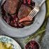 Venison Steak with Port and Red Berry Sauce