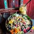 Very Berry Dream Salad With Chili Mango Peanut Dressing