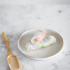 Vietnamese spring rolls with salmon avocado and mint