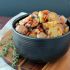 Warm maple bacon potato salad