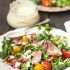 Watercress And Roast Beef Salad With Creamy Horseradish Dressing