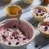Blueberry yogurt freeze