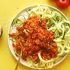 Zucchini Noodle Pasta with Lentil Bolognese
