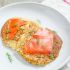 Zucchini Pancakes with Smoked Salmon