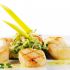 Zoodles 'n' scallops