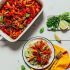 Herb Baked Fish with Rainbow Bell Peppers