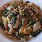 Creamy Chicken & Veggie Tagliatelli