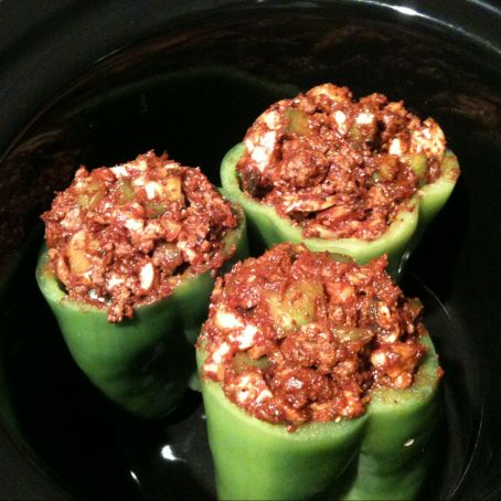 Bolognese Stuffed Bell Peppers