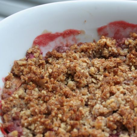 Rhubarb Strawberry Crunch