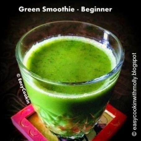 Green Smoothie - For Beginner - No Pulp (Blended)