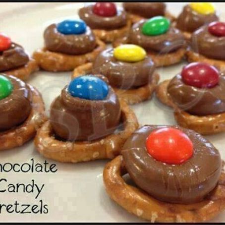Chocolate Candy Pretzels