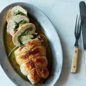 Stuffed Roast Chicken Breast (or Turkey, or Duck) Without a Recipe