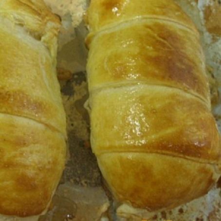 Chicken fillet in puff pastry