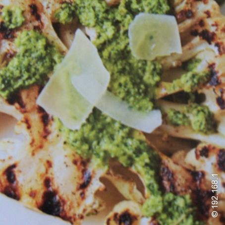 Cauliflower Steak with Salsa Verde