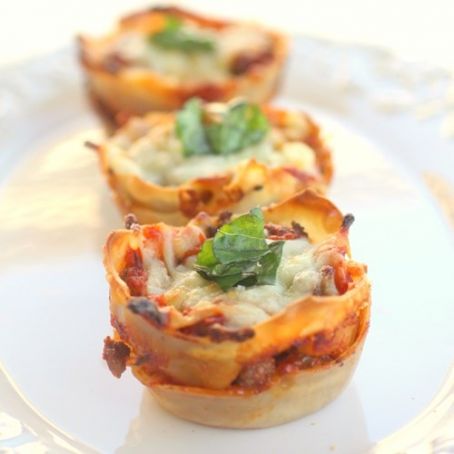 Lasagna Cupcakes