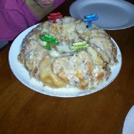 Nutty Orange Cream Cheese Coffee Cake