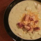 Broccoli, Cheese and Potato Soup