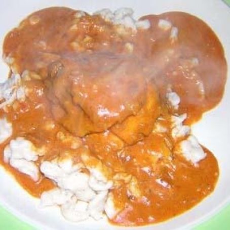 Chicken Paprikash (Paprikas Csirke)