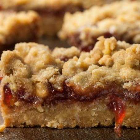 PB&J Pie Bars