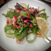 Mixed greens salad with balsamic vinaigrette