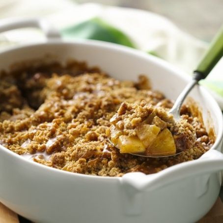Caramel Apple Oatmeal Crisp