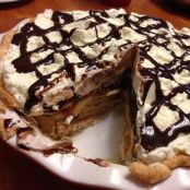 Chocolate Peanut Butter Cream Pie