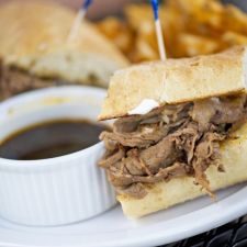 French Dip Sandwiches with Horseradish Sauce