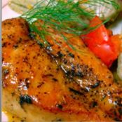 Rosemary Chicken with Orange-Maple Glaze