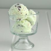 Easy Mint Chocolate Chip Ice Cream