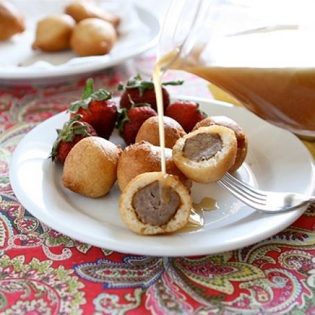 Pancake Sausage Bites