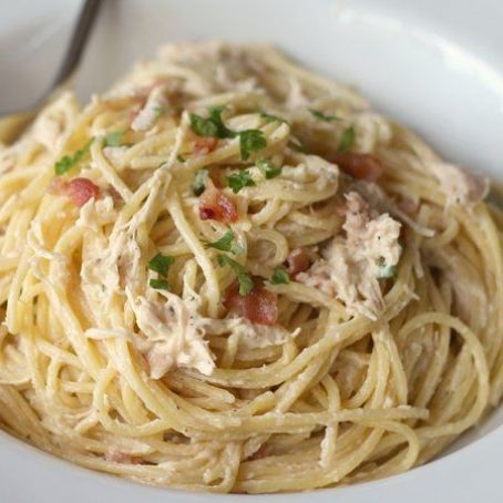 Slow-Cooker Bacon-Ranch Chicken and Pasta