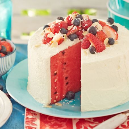 watermelon cake