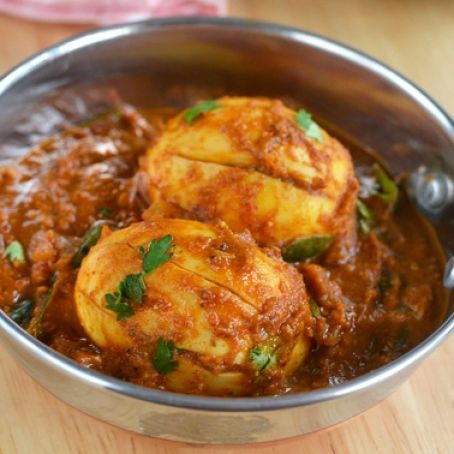 Spicy Egg Masala