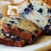 Banana Bread with Blueberries