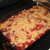 Rhubarb Goop Cake