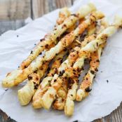 Rosemary Parmesan Cheese Straws