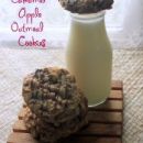 Apple Caramel Oatmeal Cookies