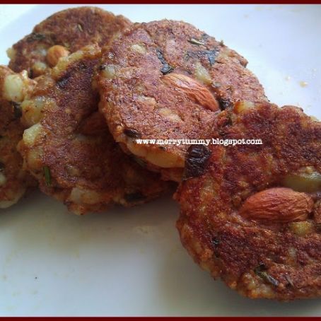 Potato Almond Patties