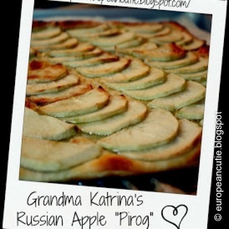 Grandma Katrina's Russian Apple Pirog
