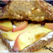 Stuffed Apple Cinnamon'N Cream French Toast - Step 3