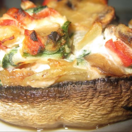 Bacon Cheddar Mushrooms caps