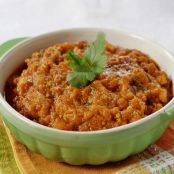 Turnip ka bharta ( Seasoned mashed turnip)