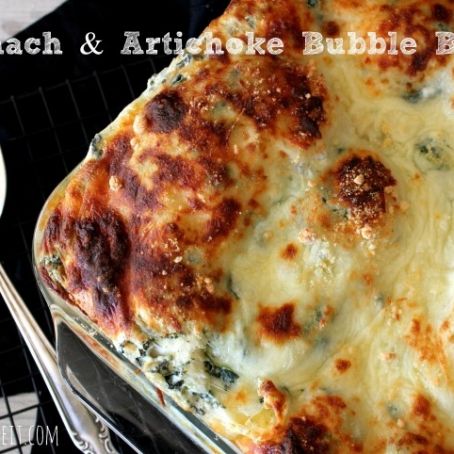 Spinach & Artichoke Bubble Bake!