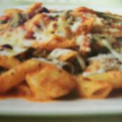 Baked Pasta & Spinach