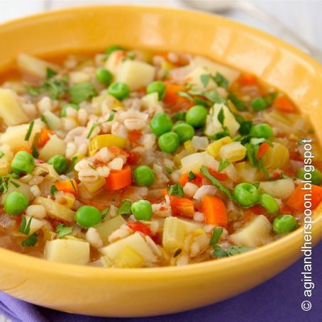 Vegetable Barley Soup Recipe